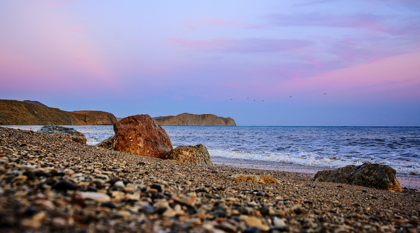 Вечер в Крыму.