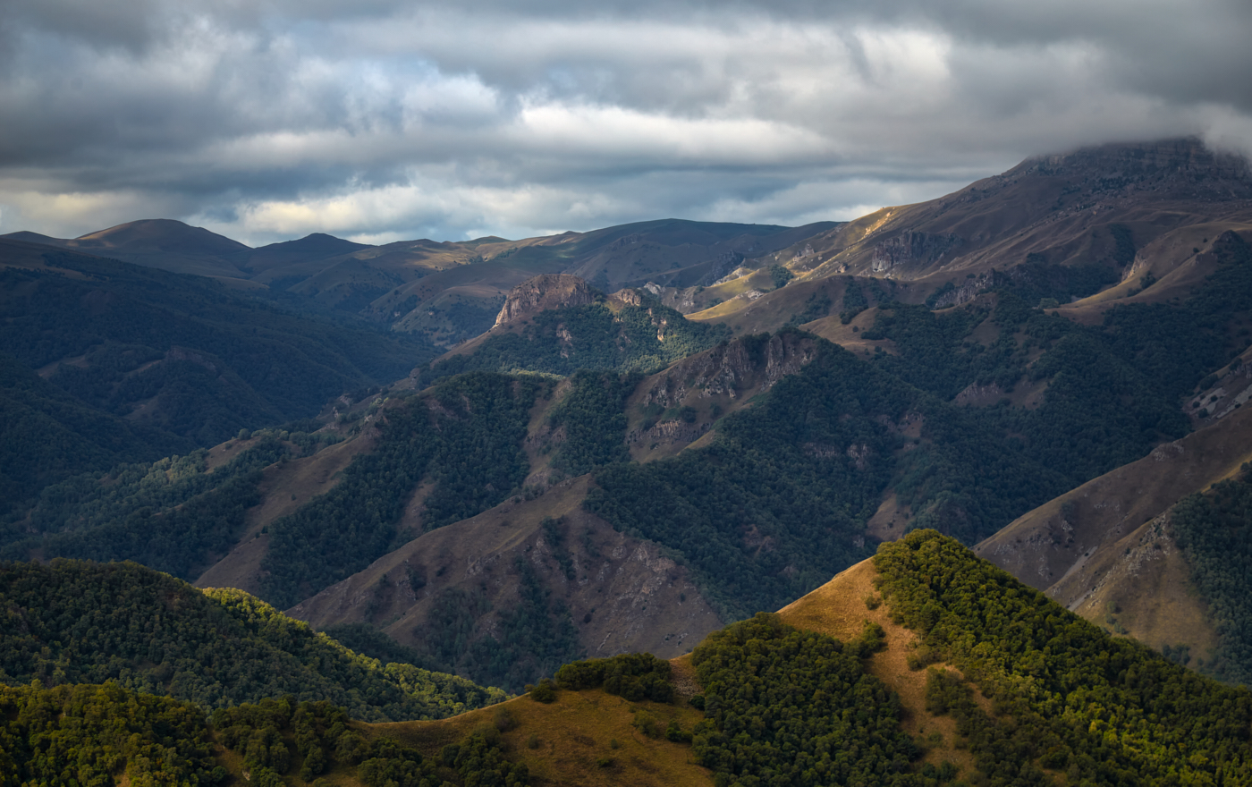 в горах Карачаево-Черкессии