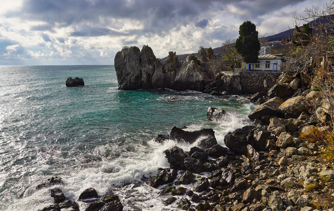 Гурзуф. Декабрь