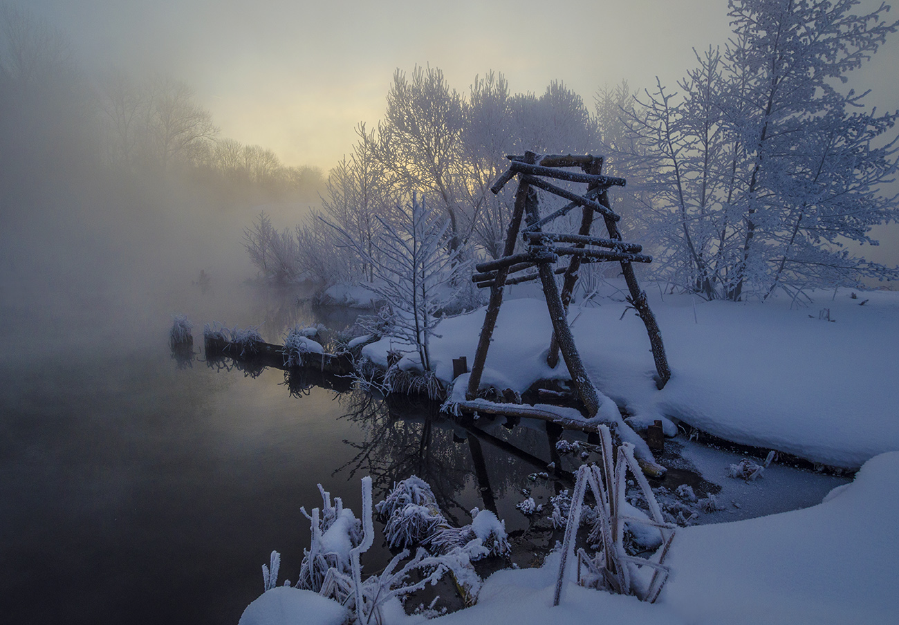 На заре в феврале
