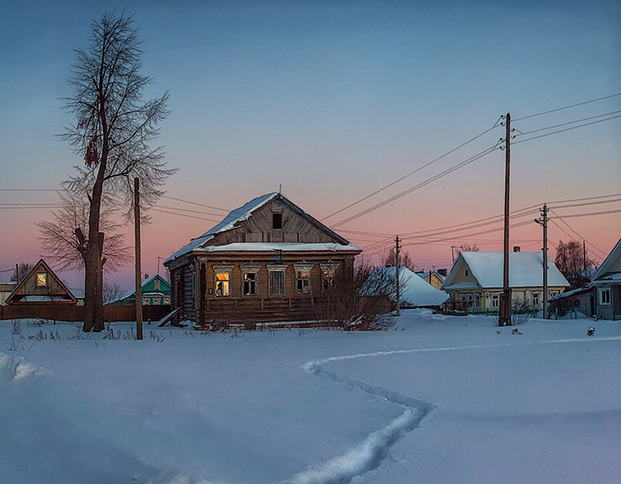 Отражение восхода.