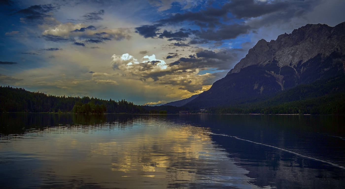 В Баварии Eibsee