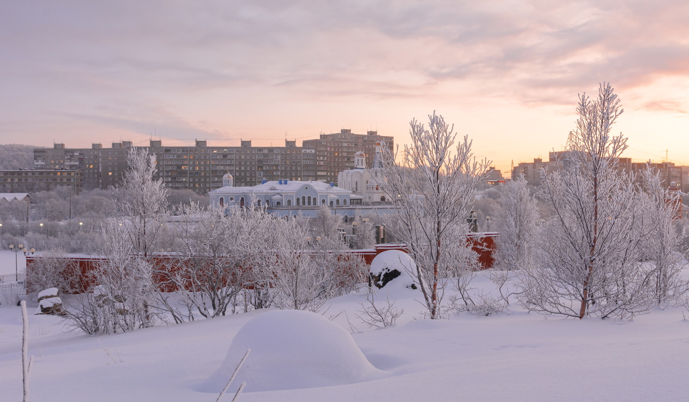 морозный полдень