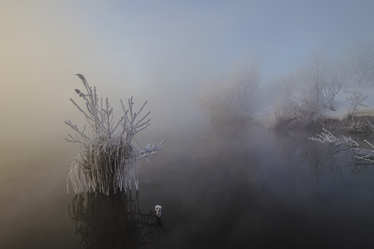 В час туманный, предрассветный