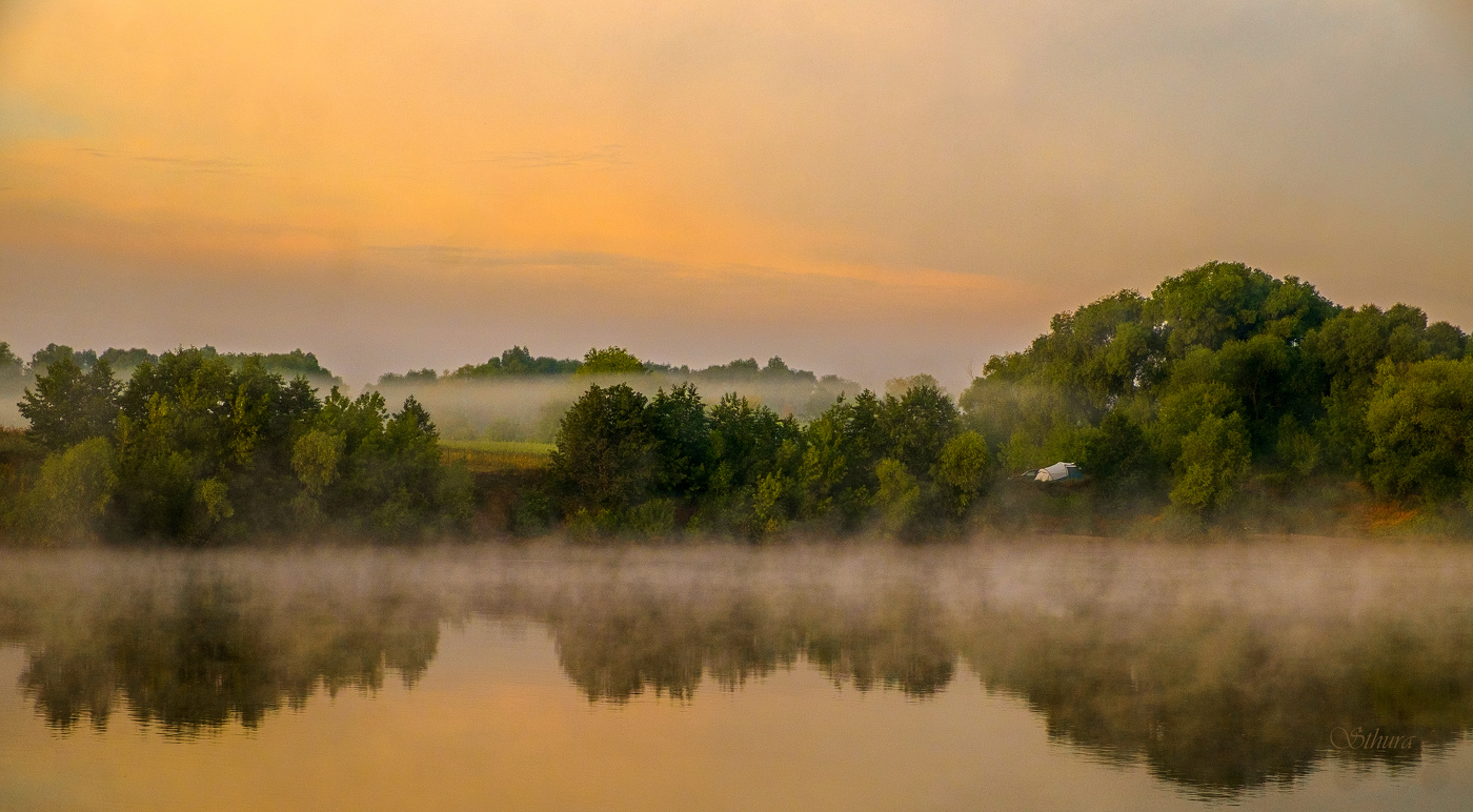 Летнее утро.