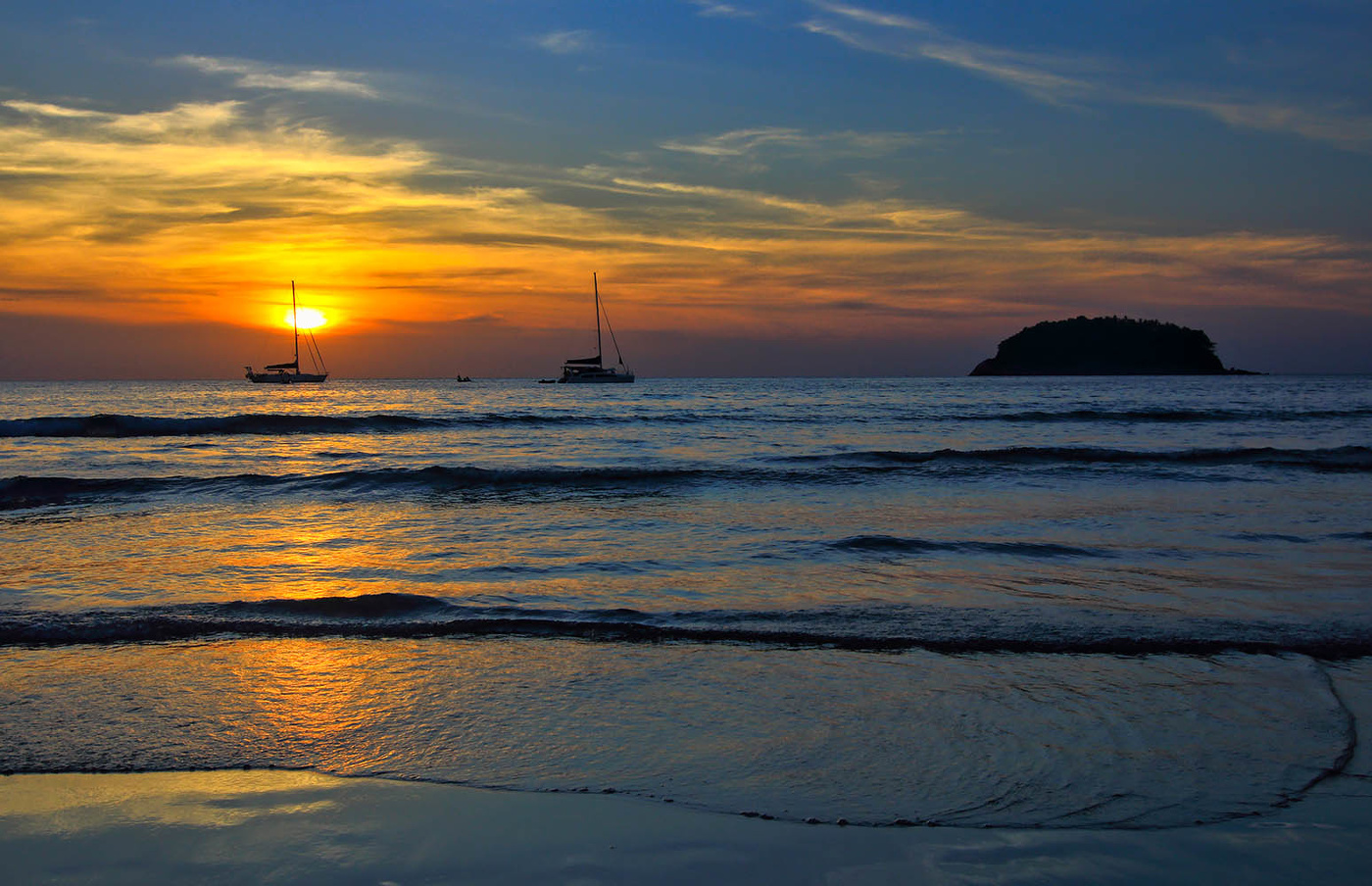 Вечер на Ката-Бич