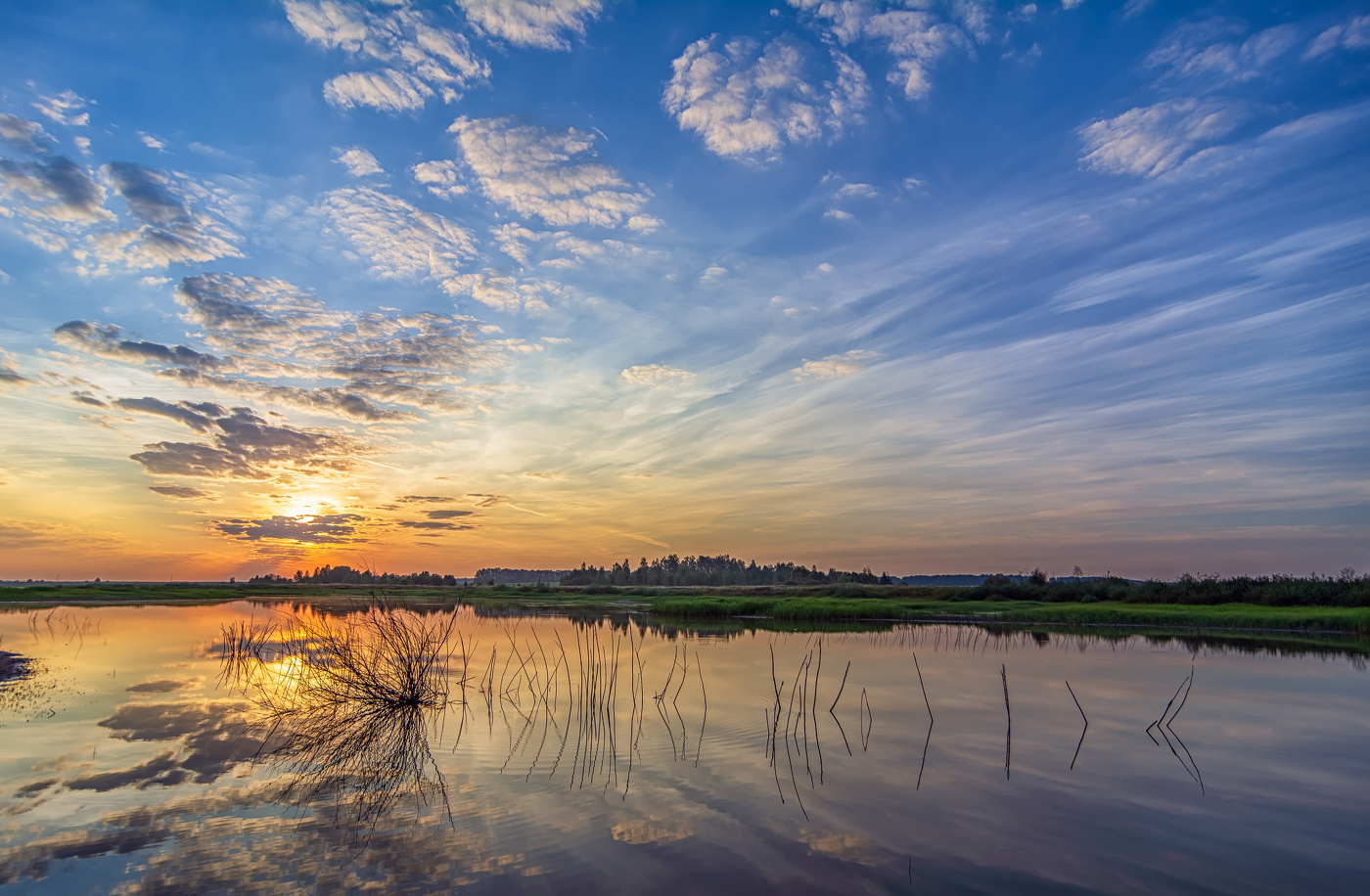 августовское утро