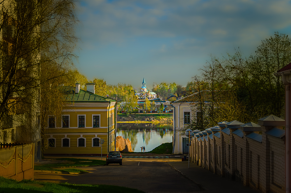 Вид на Костёл святого Андрея Боболи