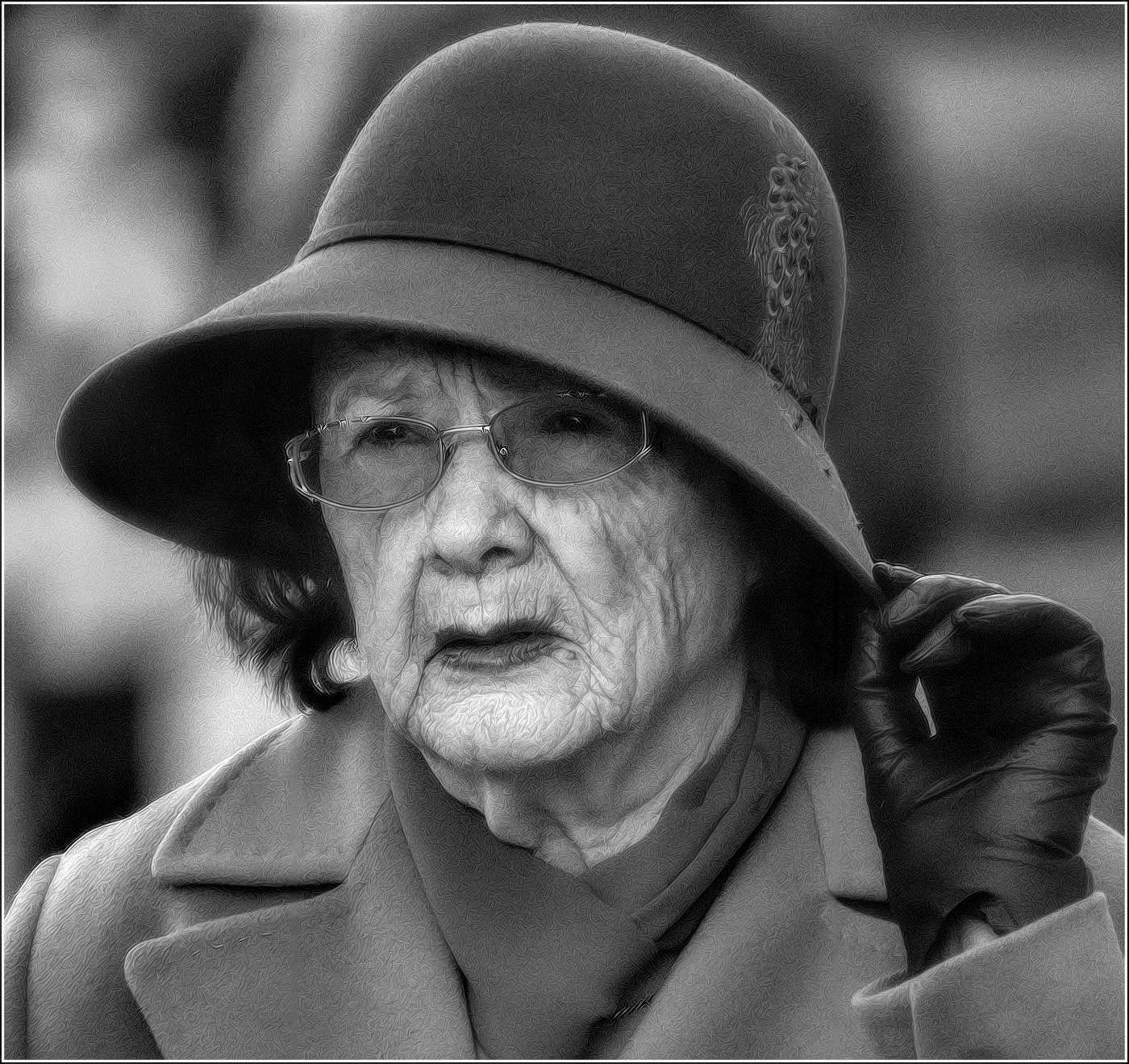 ... Портрет горожанки ....