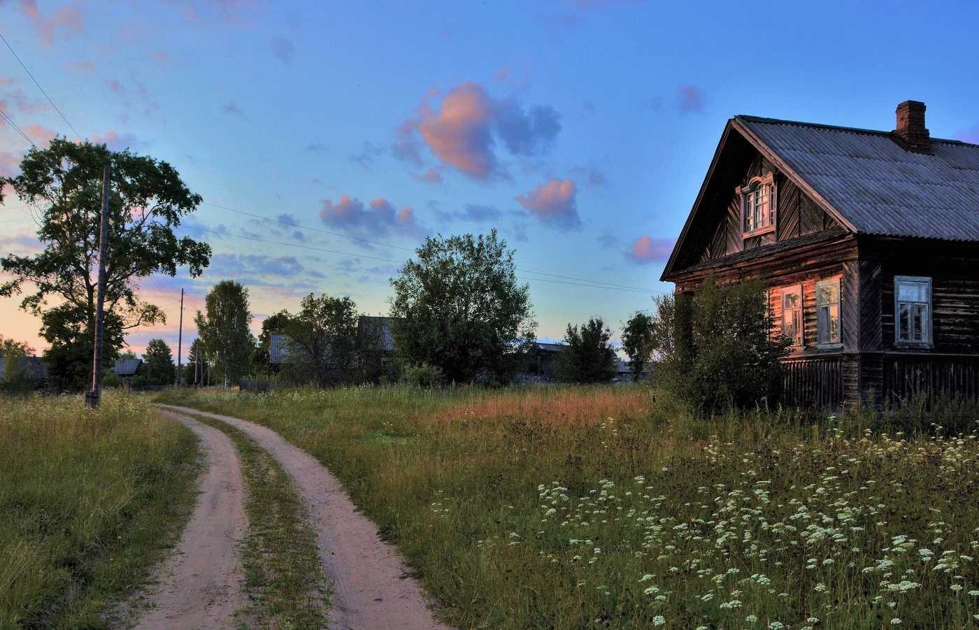 Поздний вечер ...