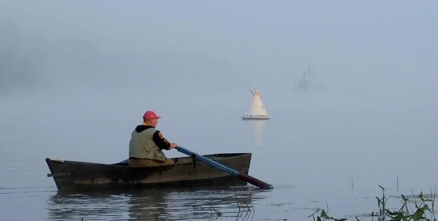Туман на Оке.