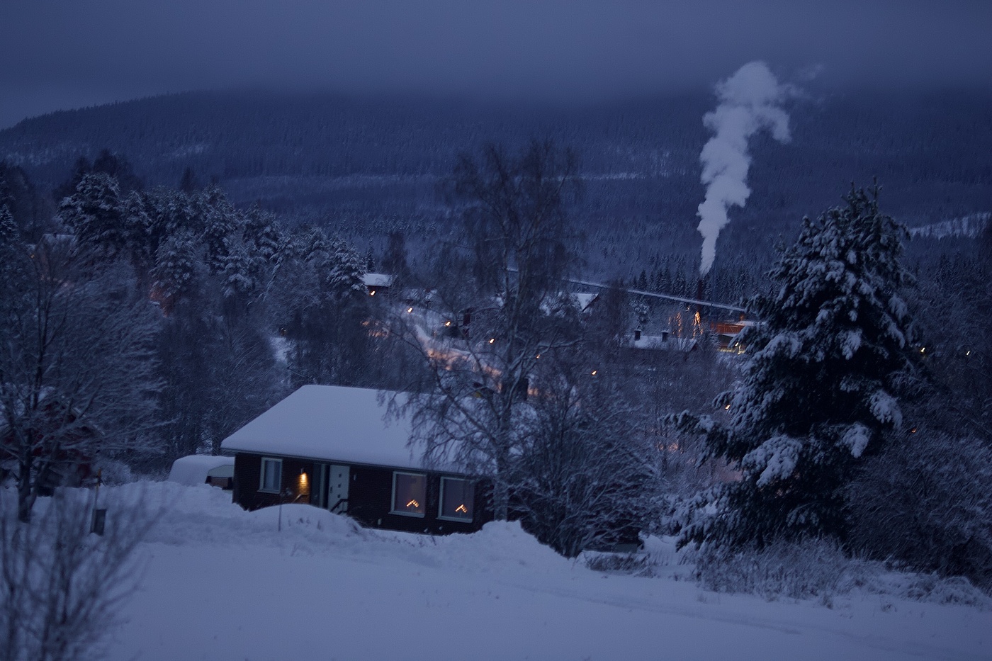после снежной бури…