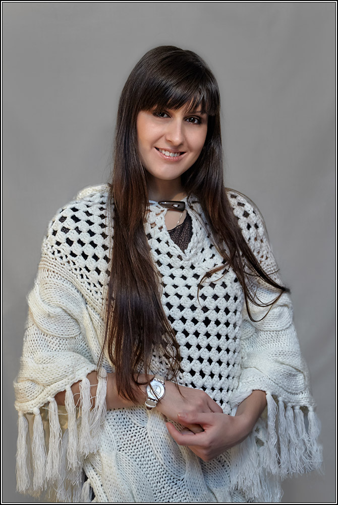 Когда за окнами метель.