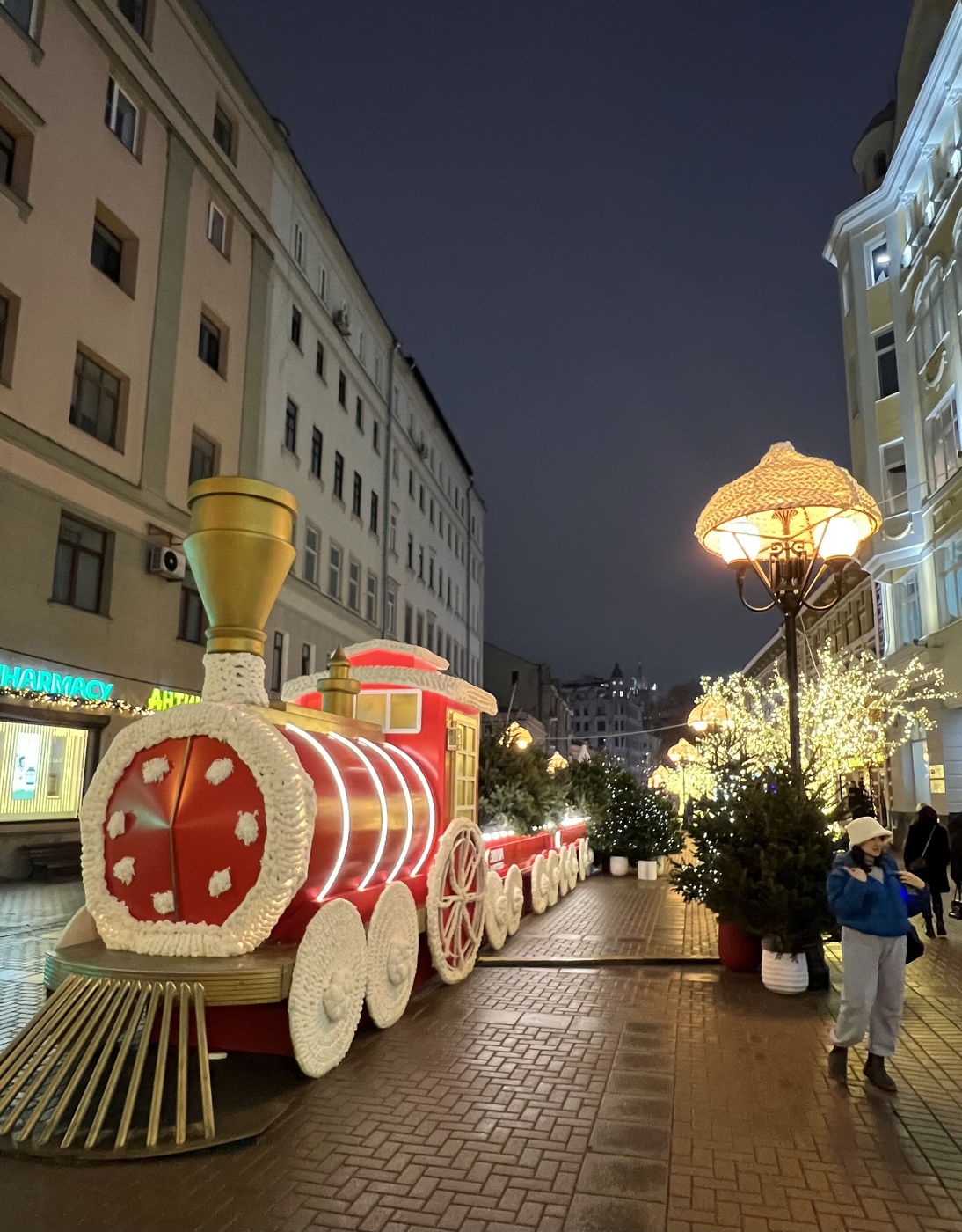 Арбат новогодний