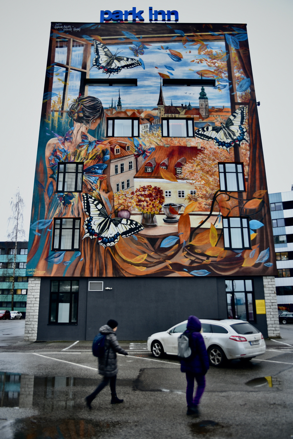 Таллинский мурал, 2024