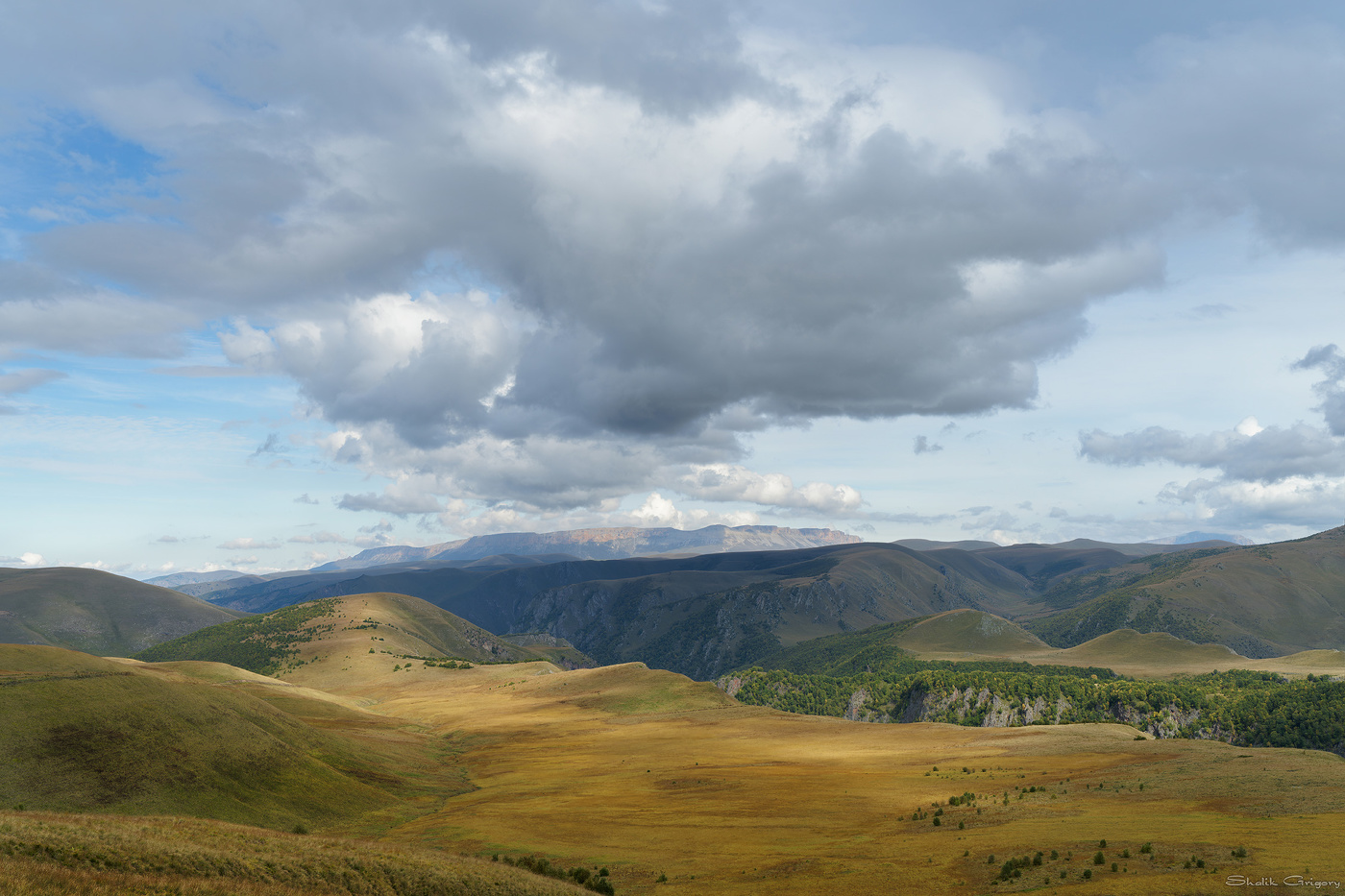 Облака над горами