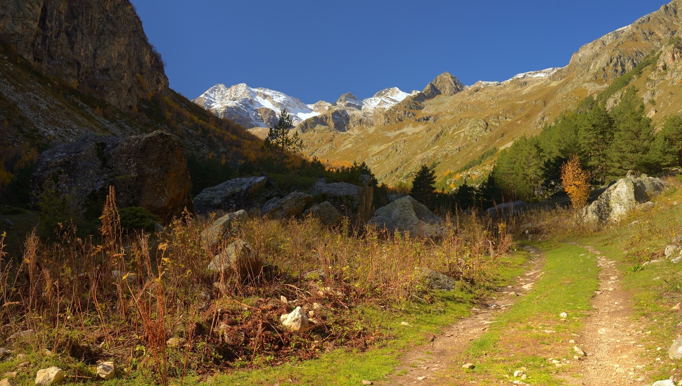 Утро в горах