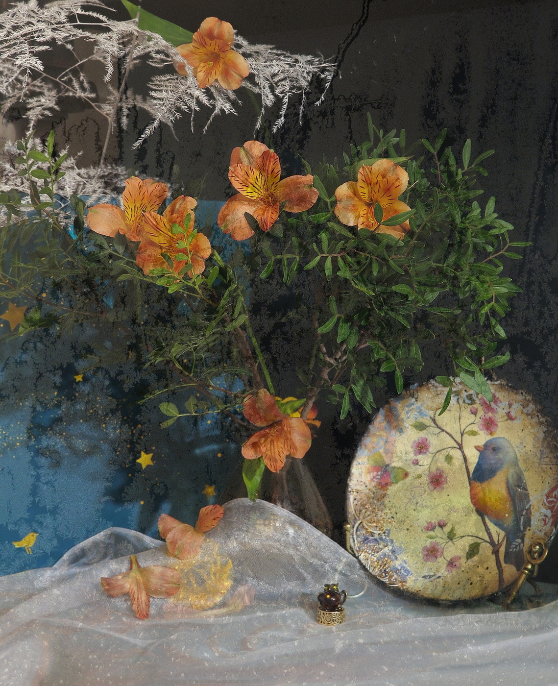 Птичьи трели и зимний букет