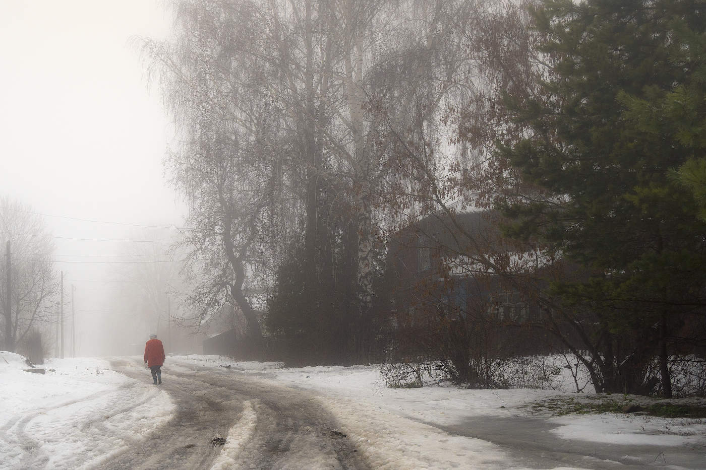 Уходящая в туман