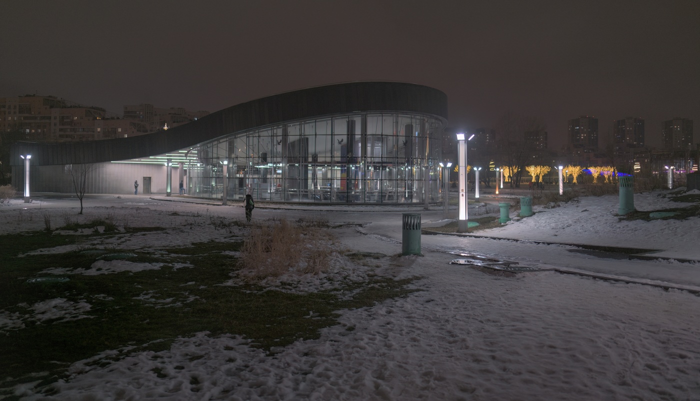 Вид на станцию метро ЦСКА