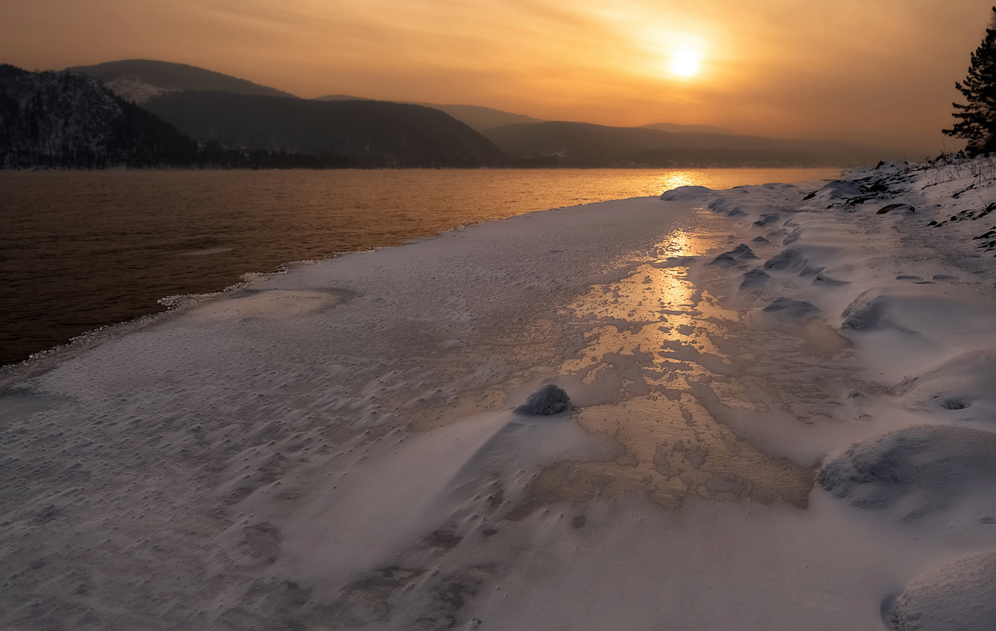 Вечерний Енисей