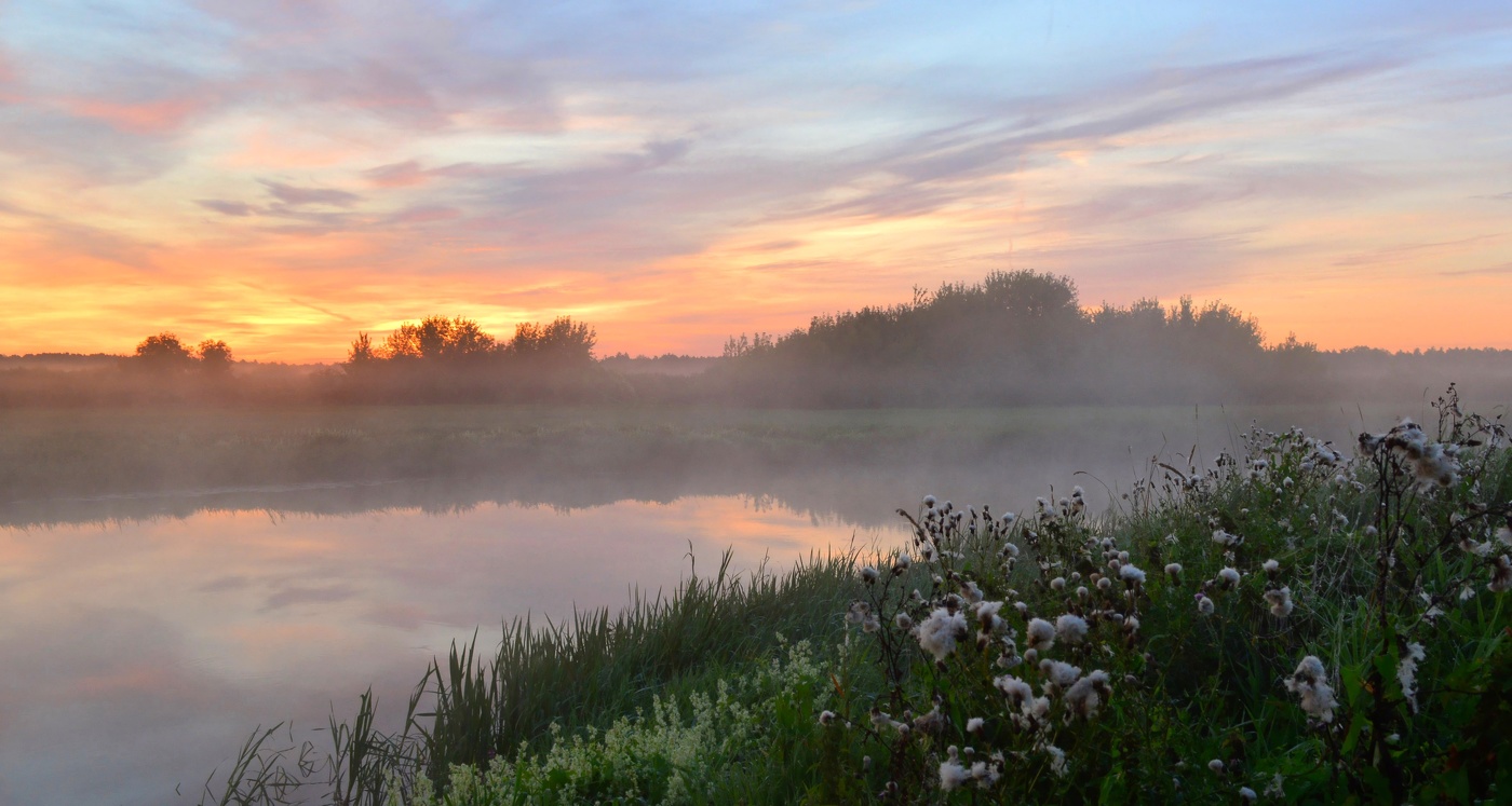 Речные рассветы...