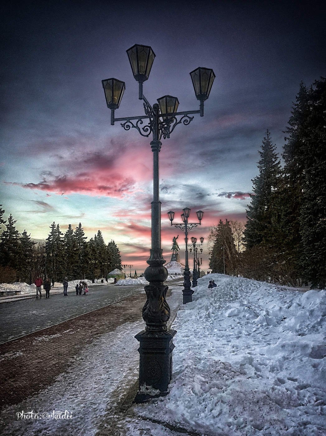 Зимние вечера.