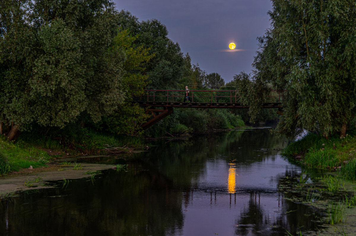 вечер с Луной...
