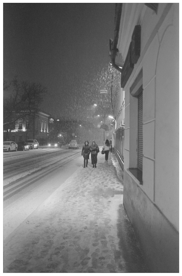 Тихий снегопад