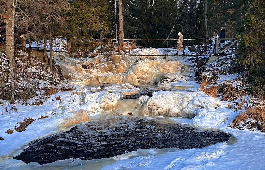 Ледяной водопад