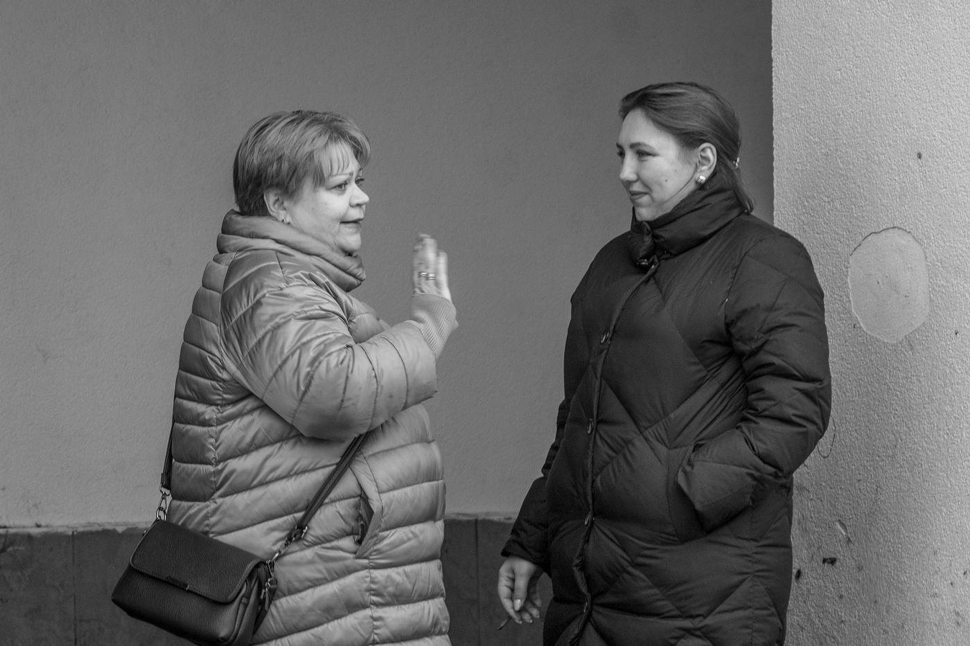 :- И тут я ему сказала ...