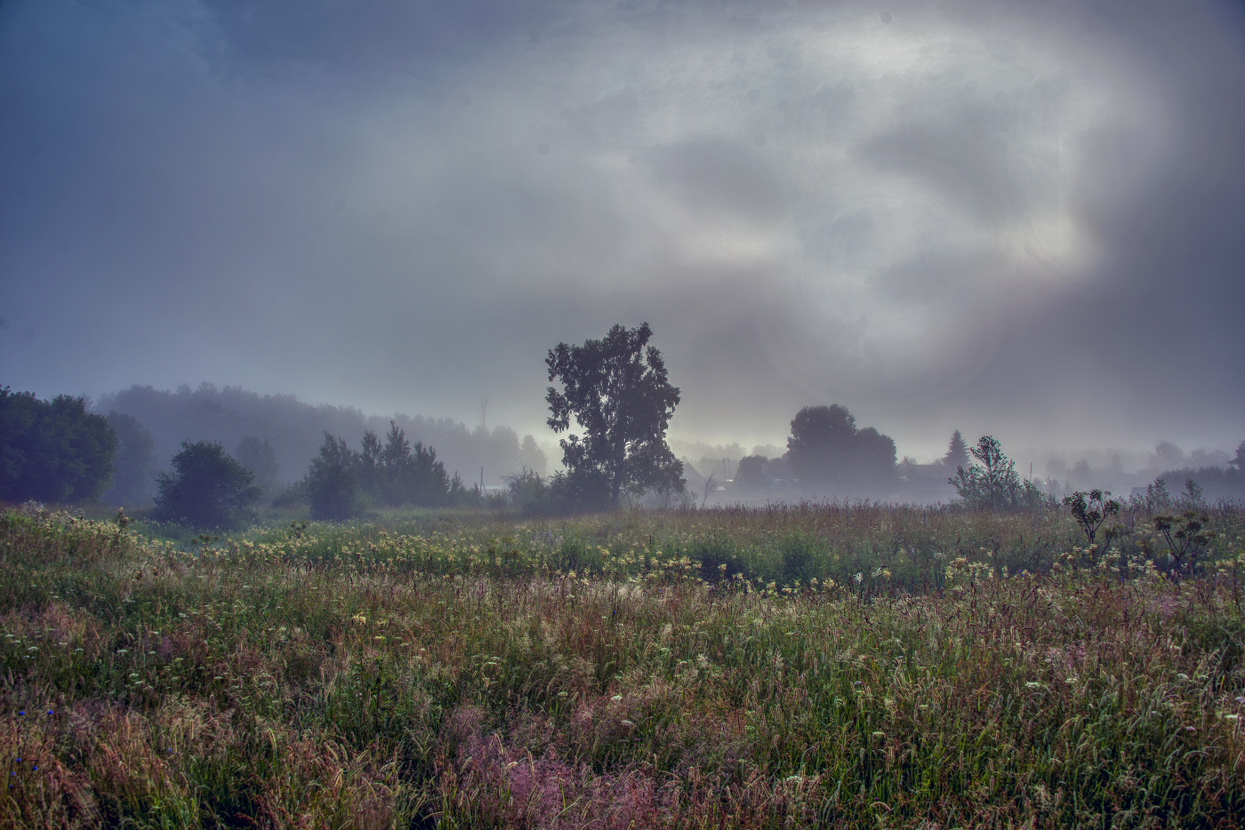 Хмурое утро