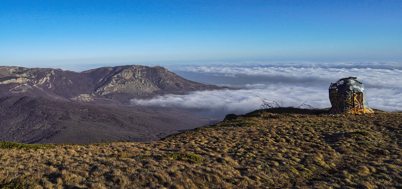 Январь над Алуштинской долиной