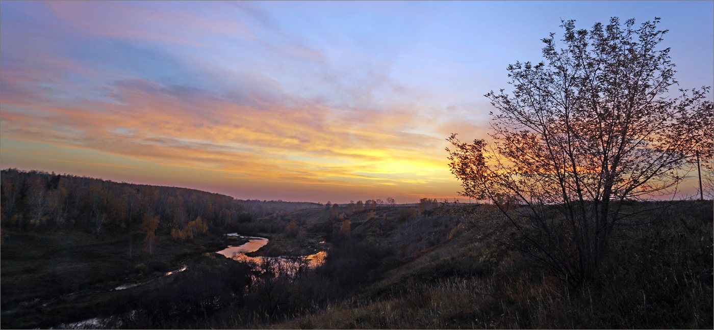 закаты поздней осени