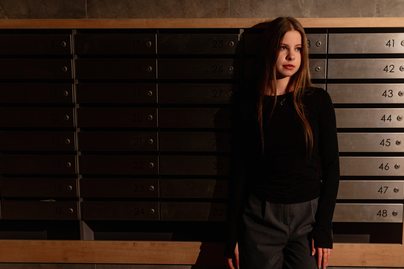 Портрет в новом подъезде