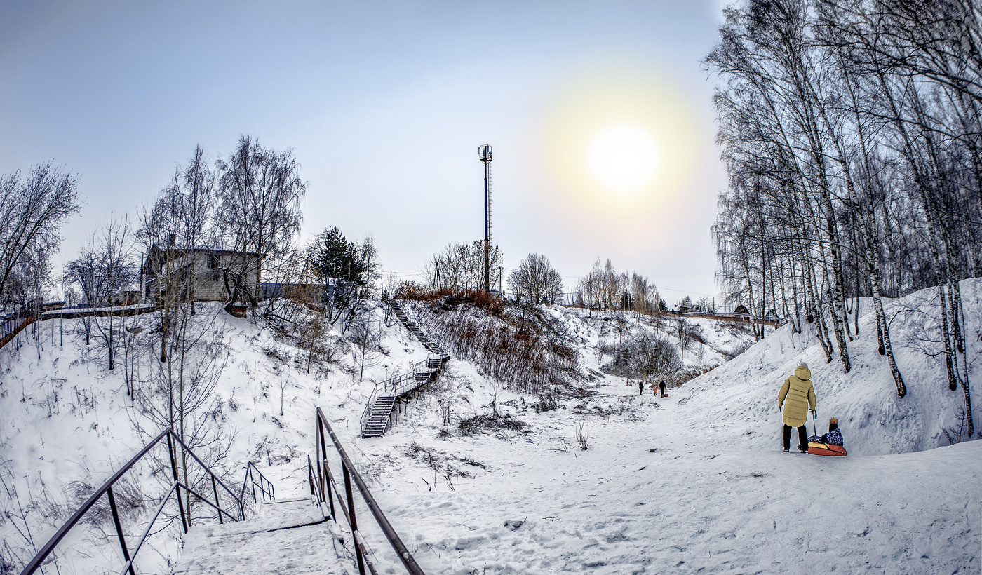 Зимний день