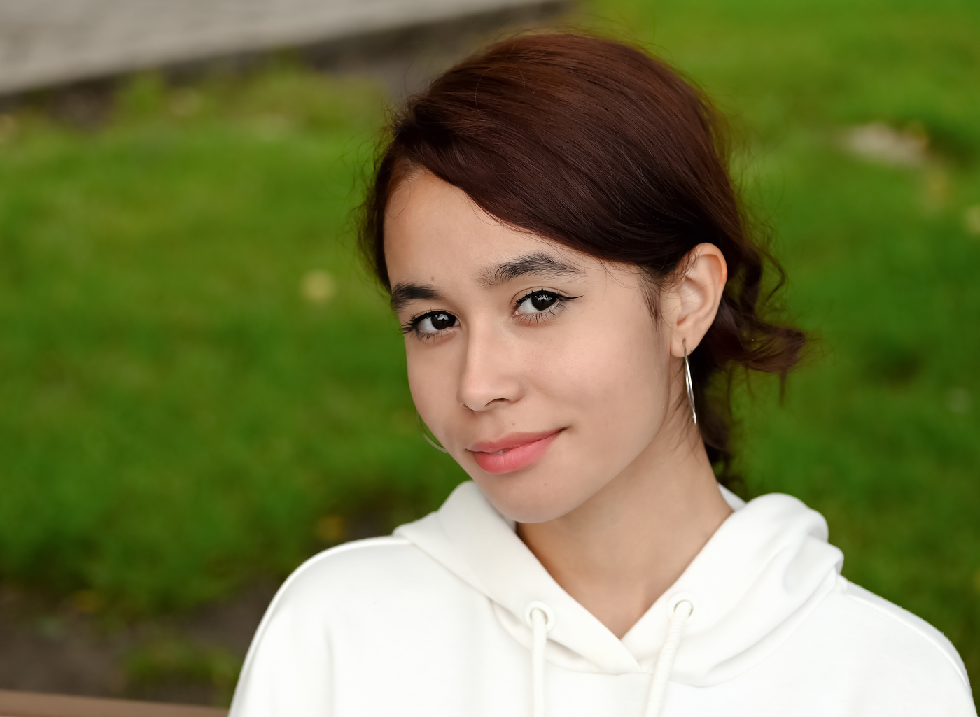 Уличный портрет. Незнакомка.