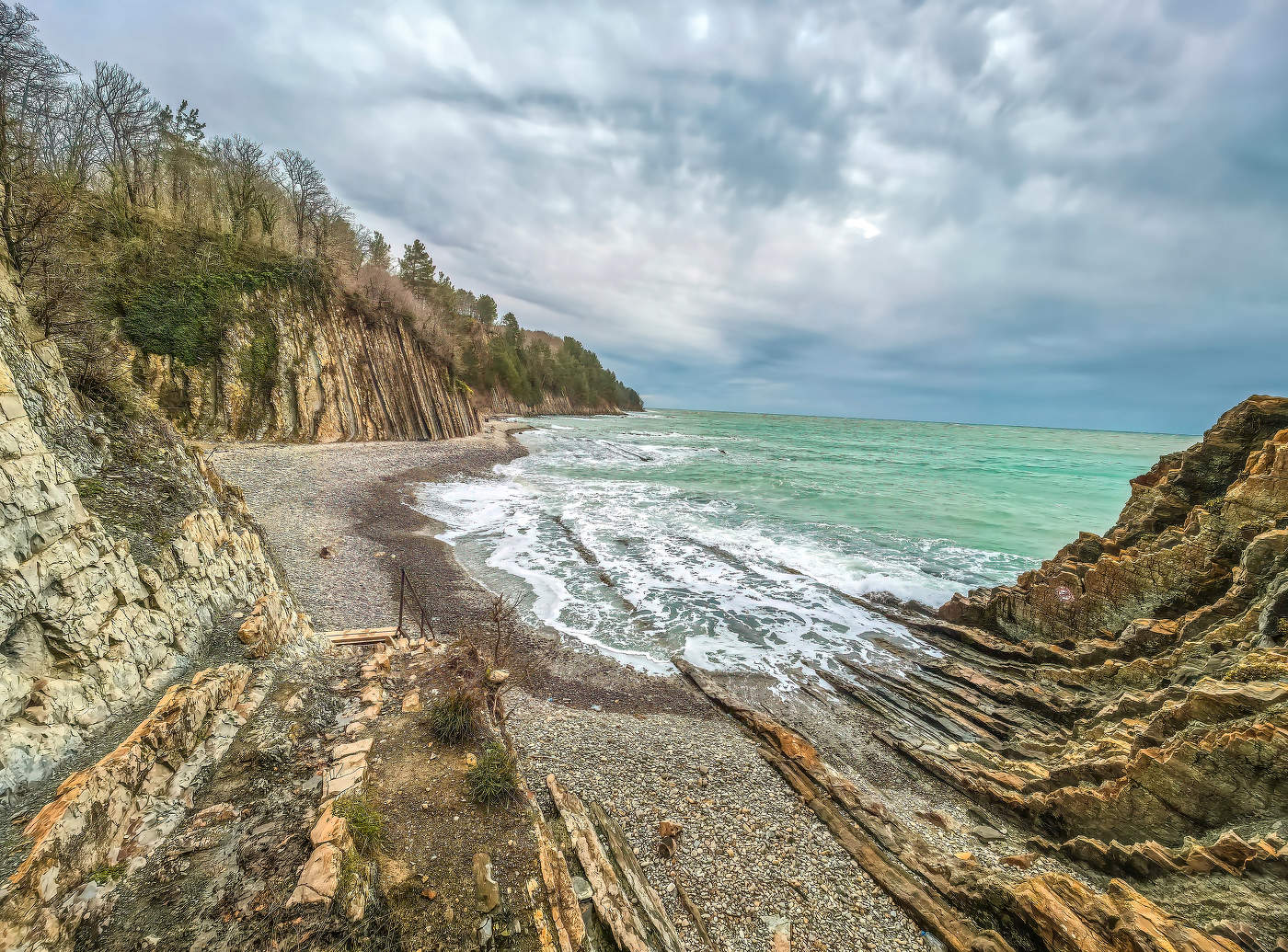 Зима у "Скалы Киселёва".