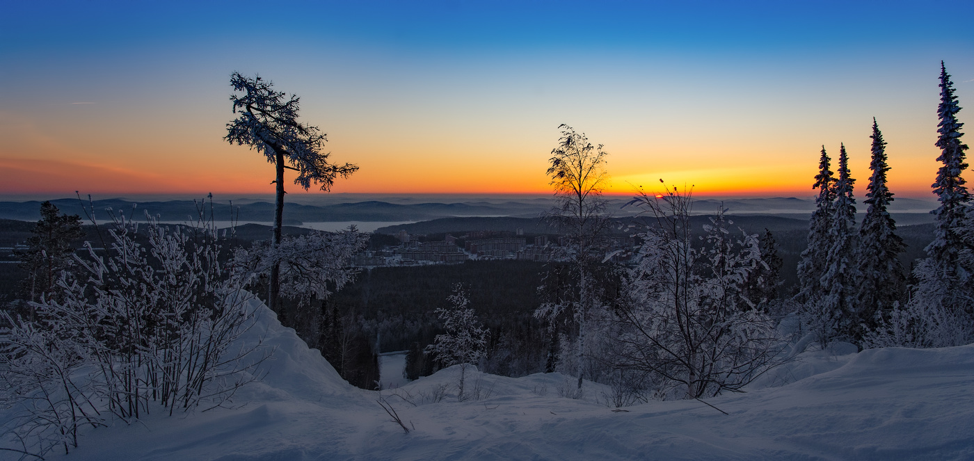 Зимний восход