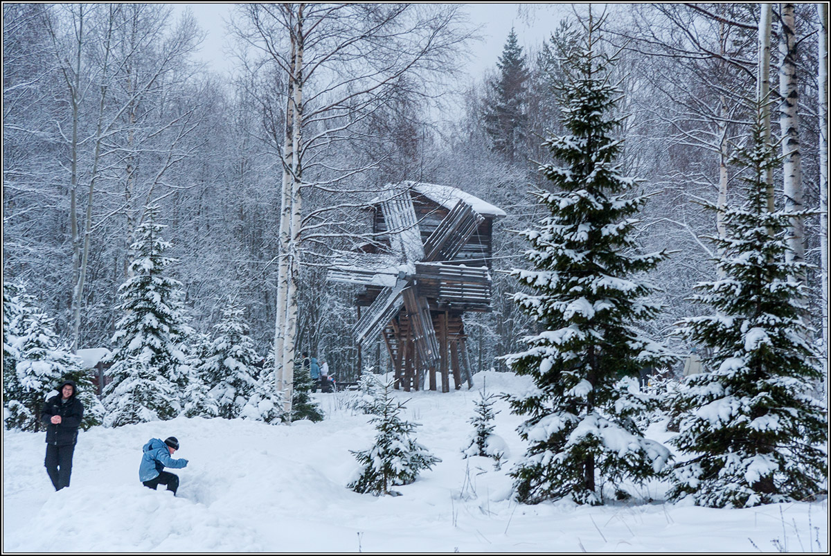 Настоящая зима.