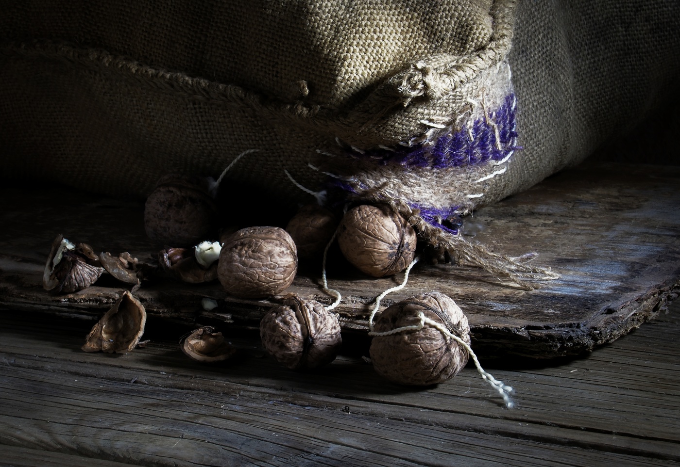 Мешок с орехами