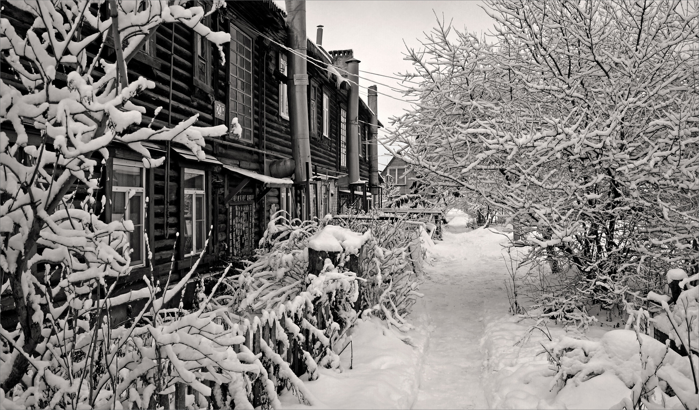 Зимний дворик