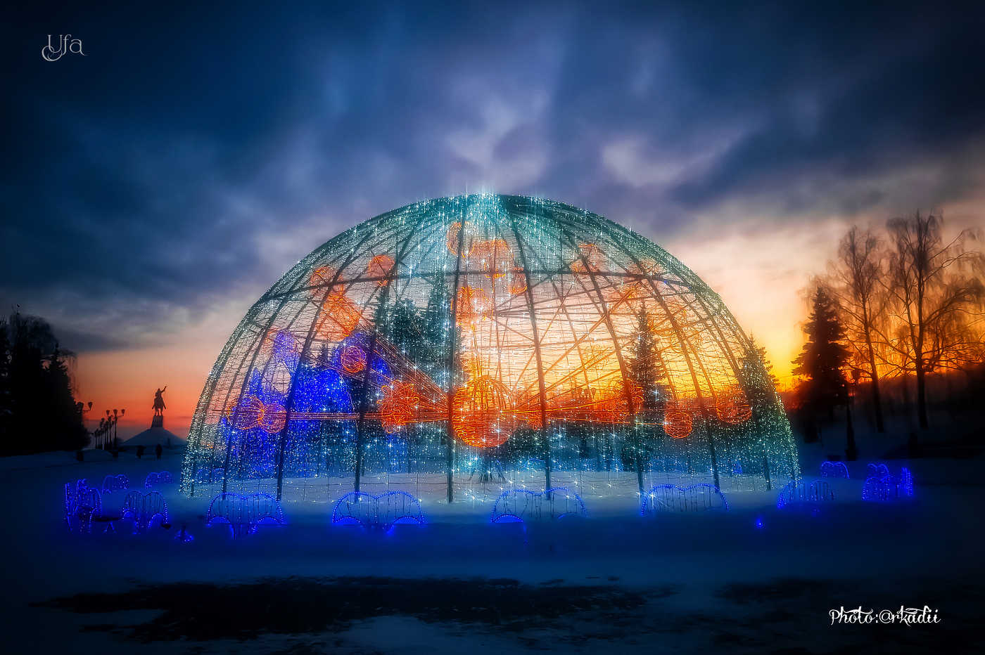 Зимняя сказка...