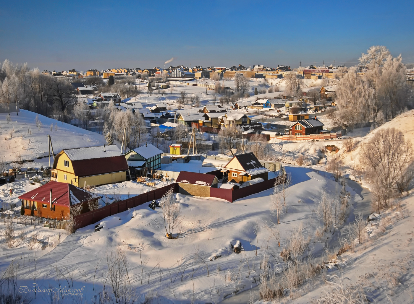 "Редкий солнечный день. Январь"©
