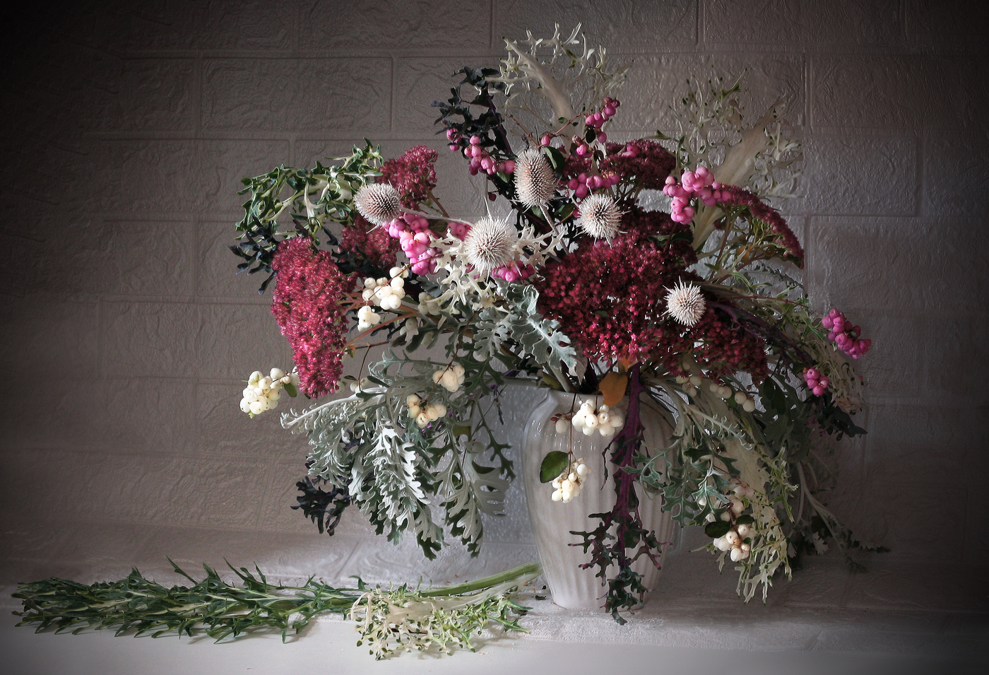 Букет из поздней осени