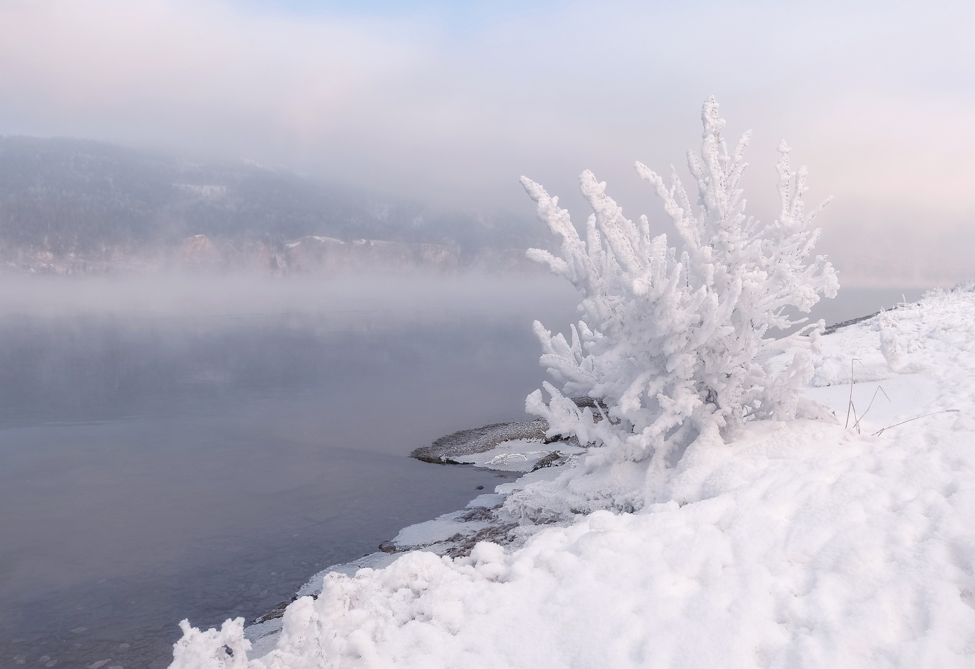 Морозный Енисей