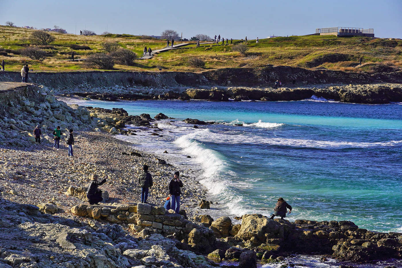 На берегу Херсонеса