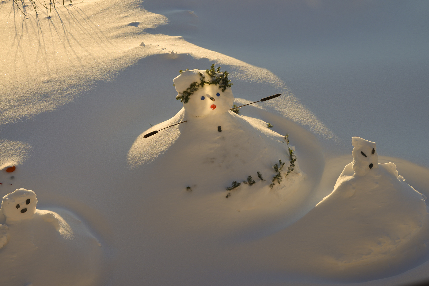 зимнее художество, малые формы