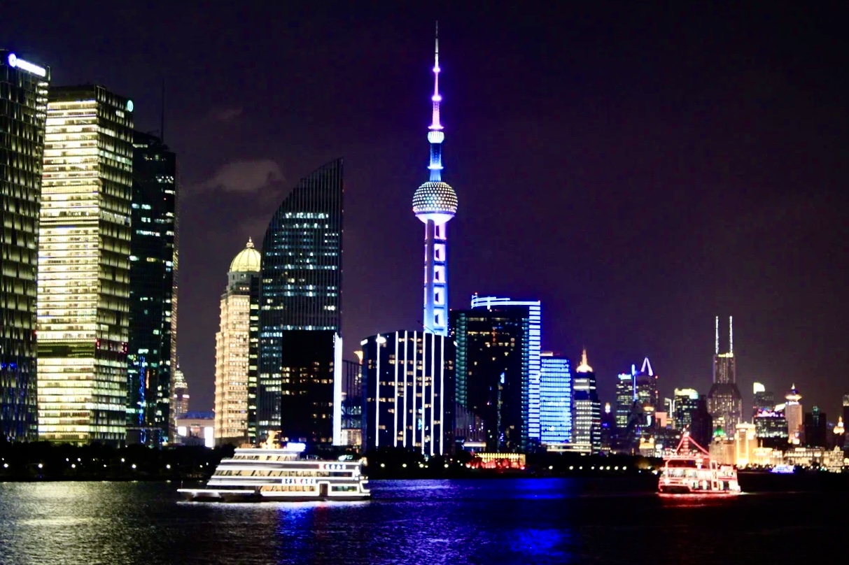 Ночной Шанхай