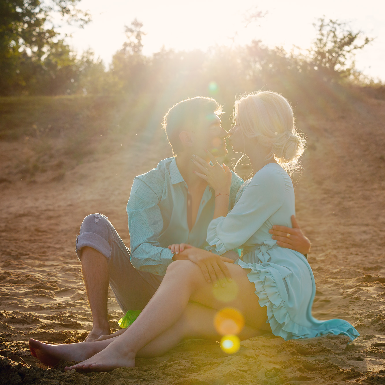 Любовь в лучах солнца....